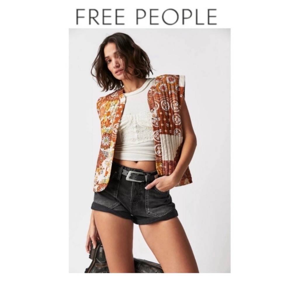 Free People x Spell Cha Cha Quilted Vest
Size Medium